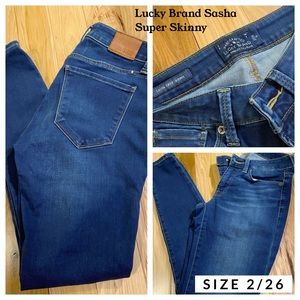 Lucky Sasha Super Skinny Jeans